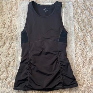 XS athleta black tank top